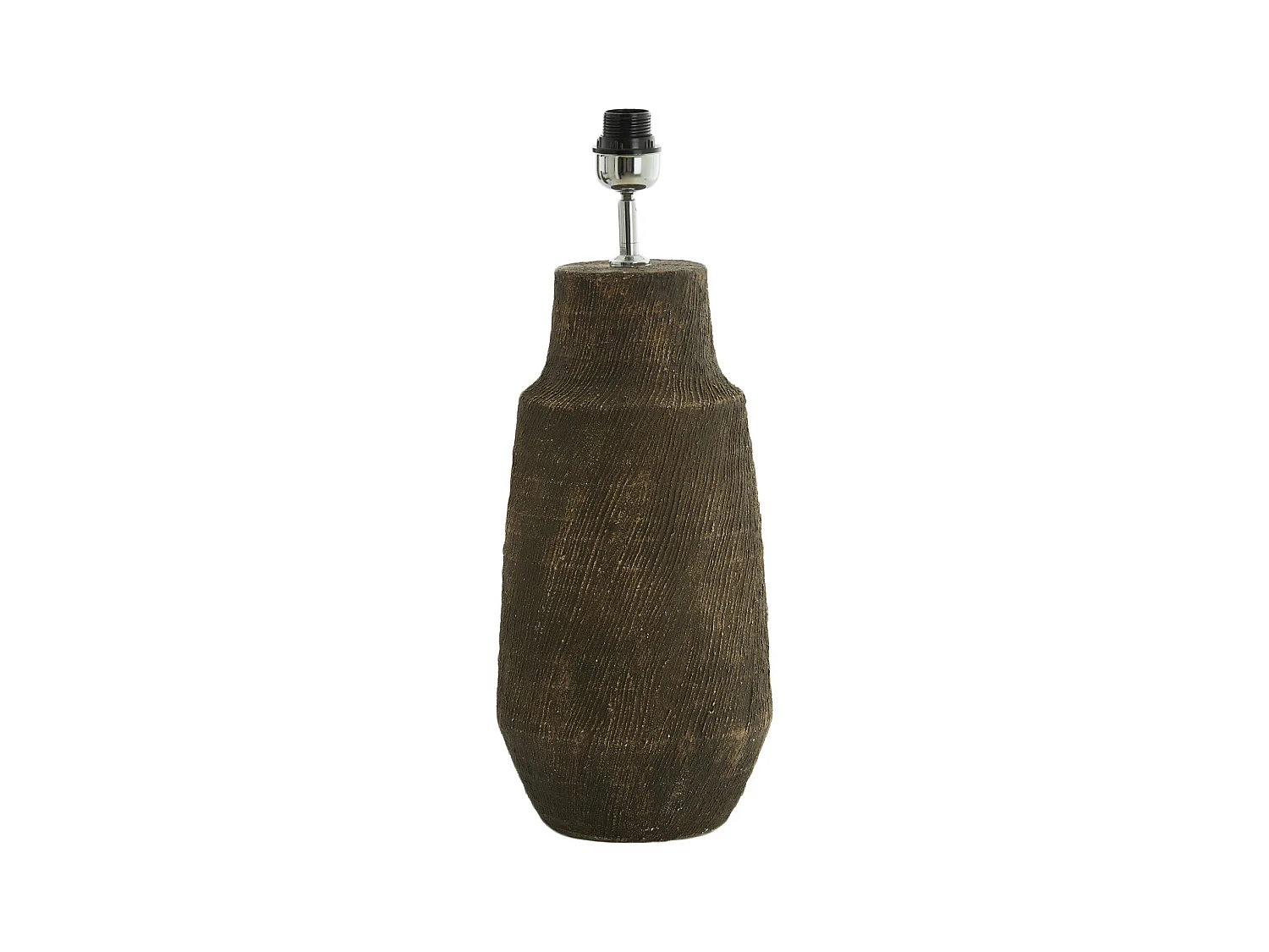 Pied de lampe KIDIRA - Ø22,5x57cm - Marron