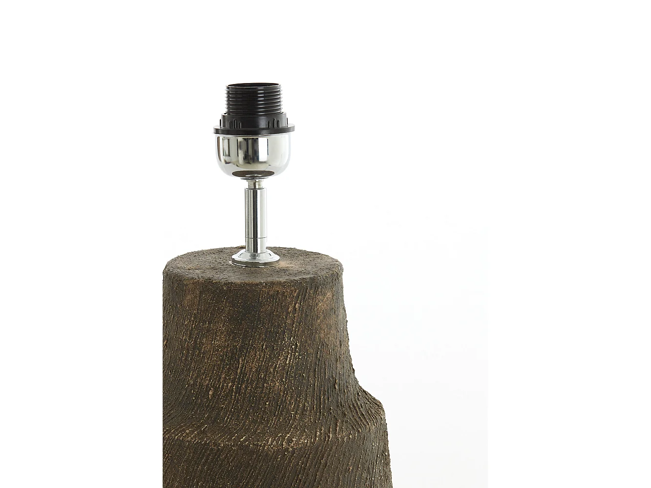 Pied de lampe KIDIRA - Ø22,5x57cm - Marron