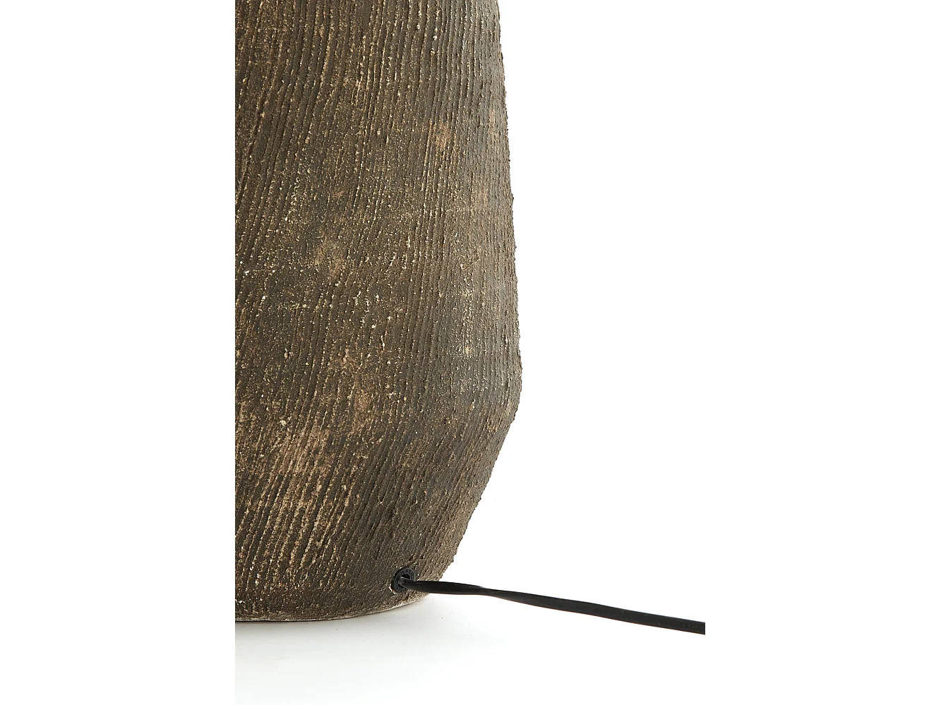 Pied de lampe KIDIRA - Ø22,5x57cm - Marron