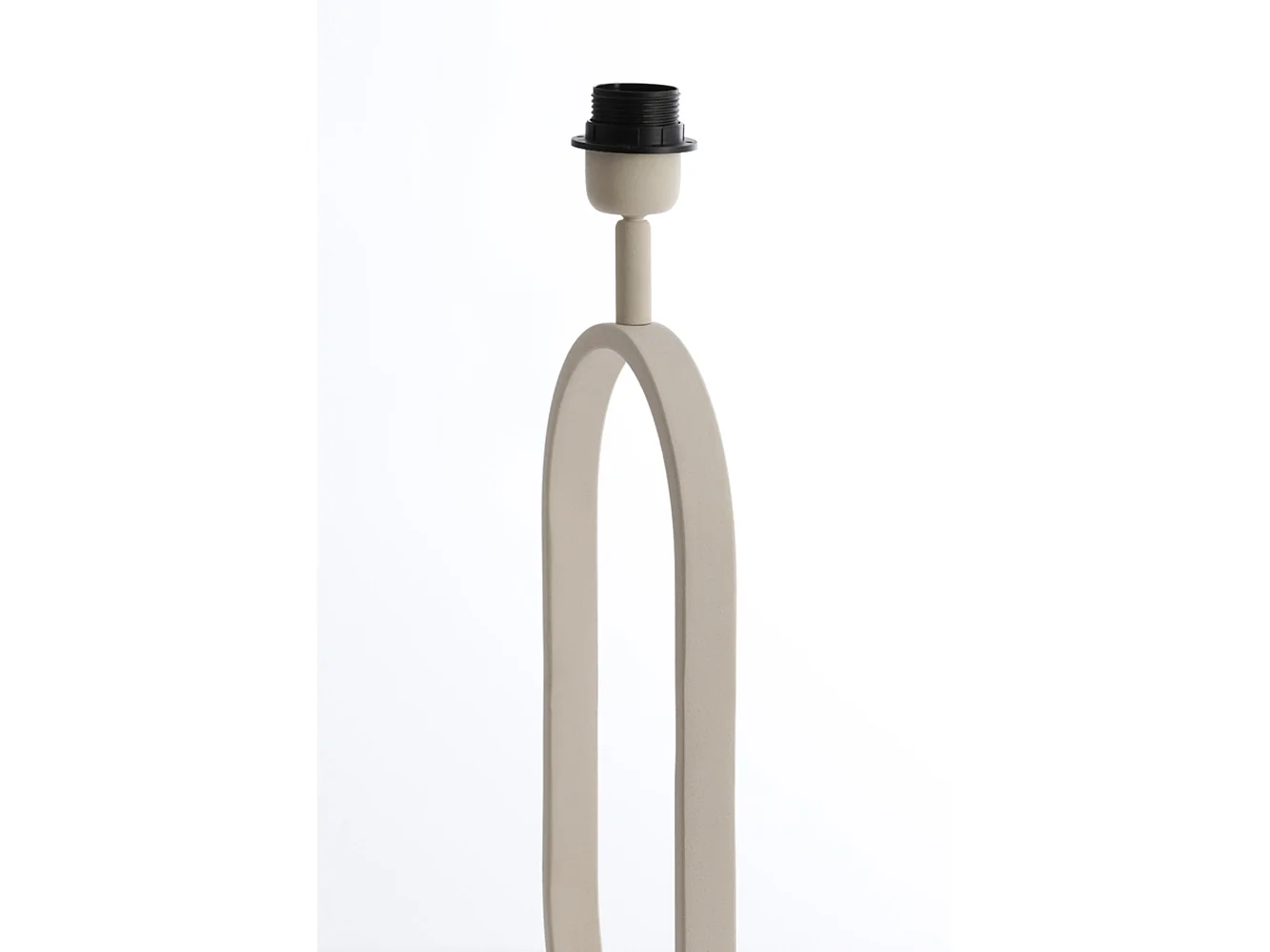Pied de lampe JAMIRI - 20x13x55cm - Blanc