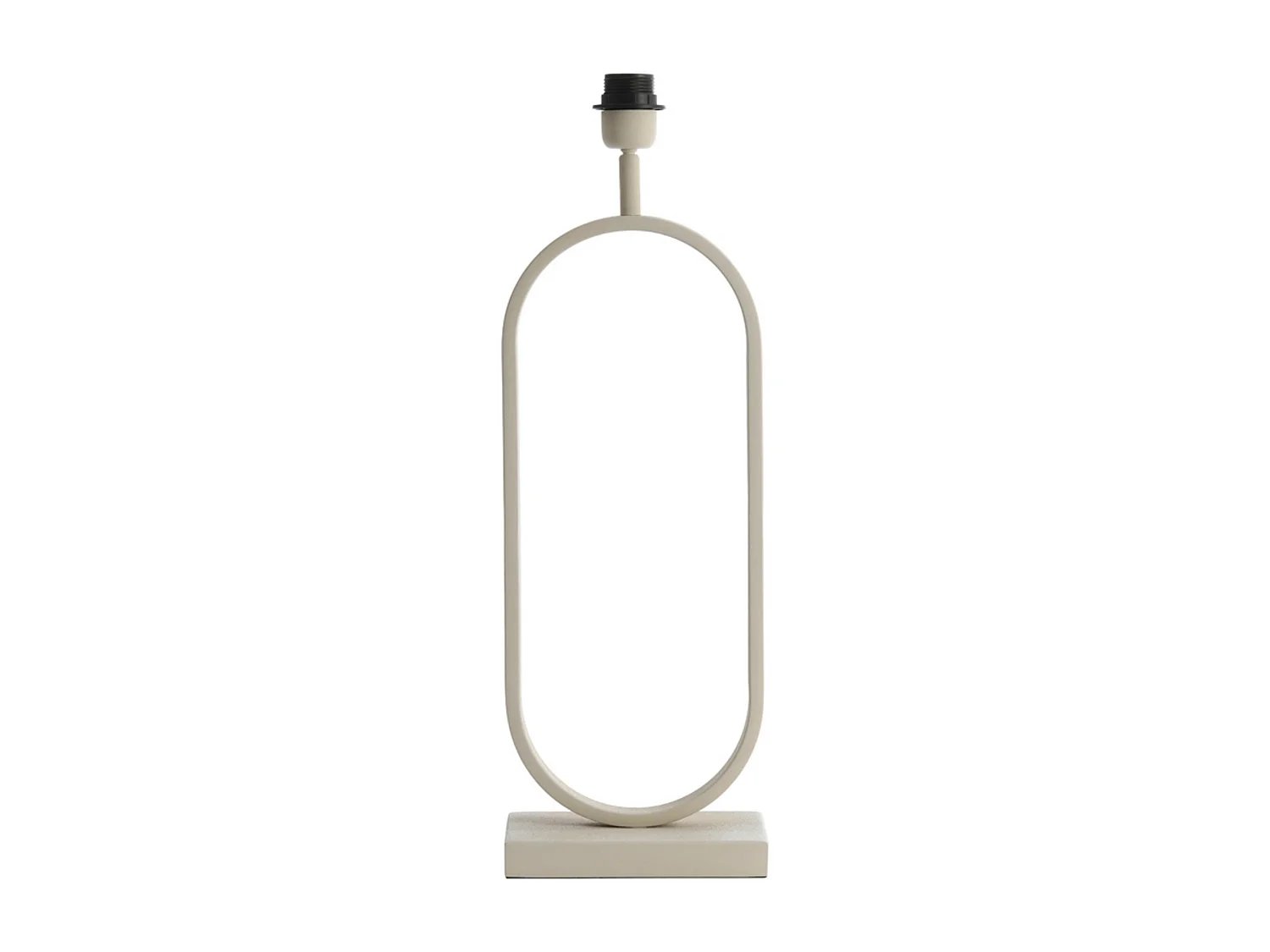 Pied de lampe JAMIRI - 20x13x55cm - Blanc