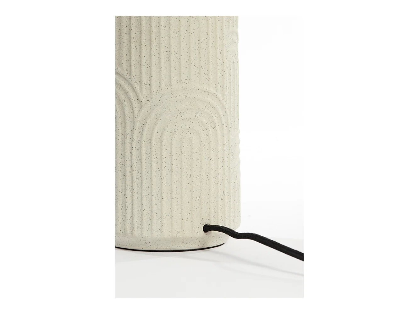 Base de lámpara DIEGO - Ø15,5x51cm - Blanco