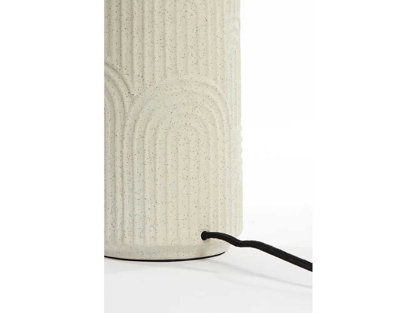 Pied de lampe DIEGO - Ø15,5x51cm - Blanc