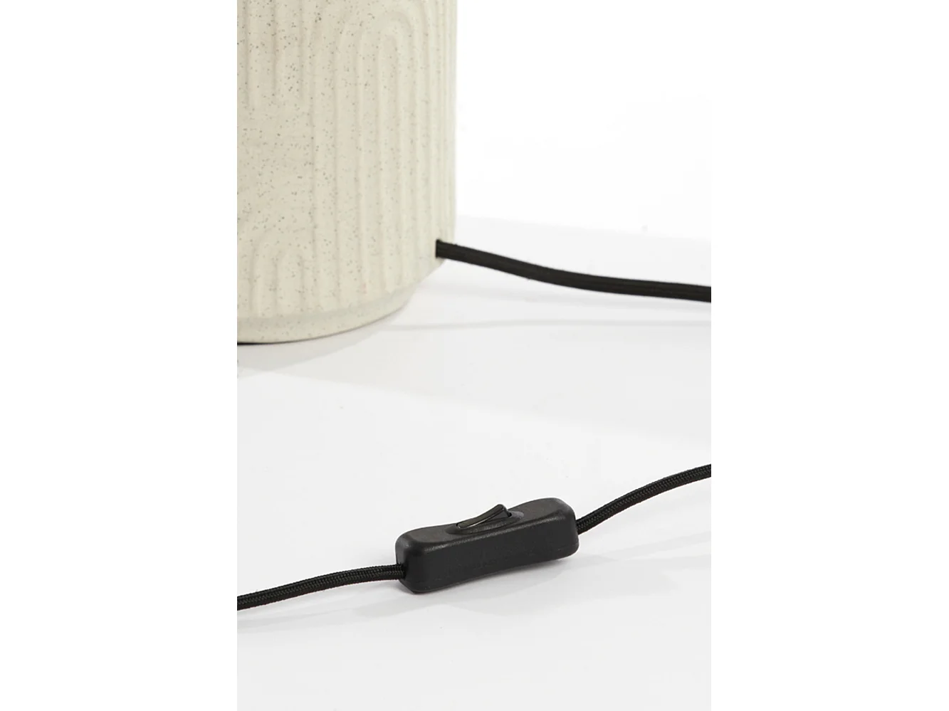 Pied de lampe DIEGO - Ø15,5x51cm - Blanc