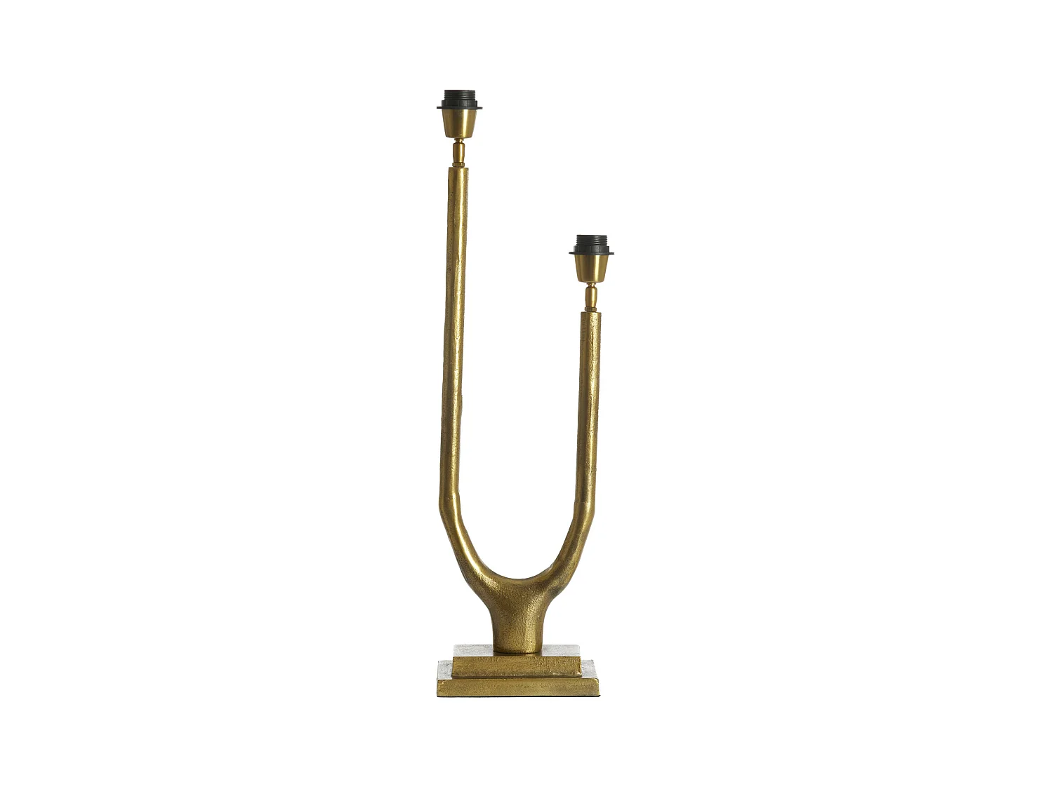 Pied de lampe GAVI - 20x11x65cm - Bronze
