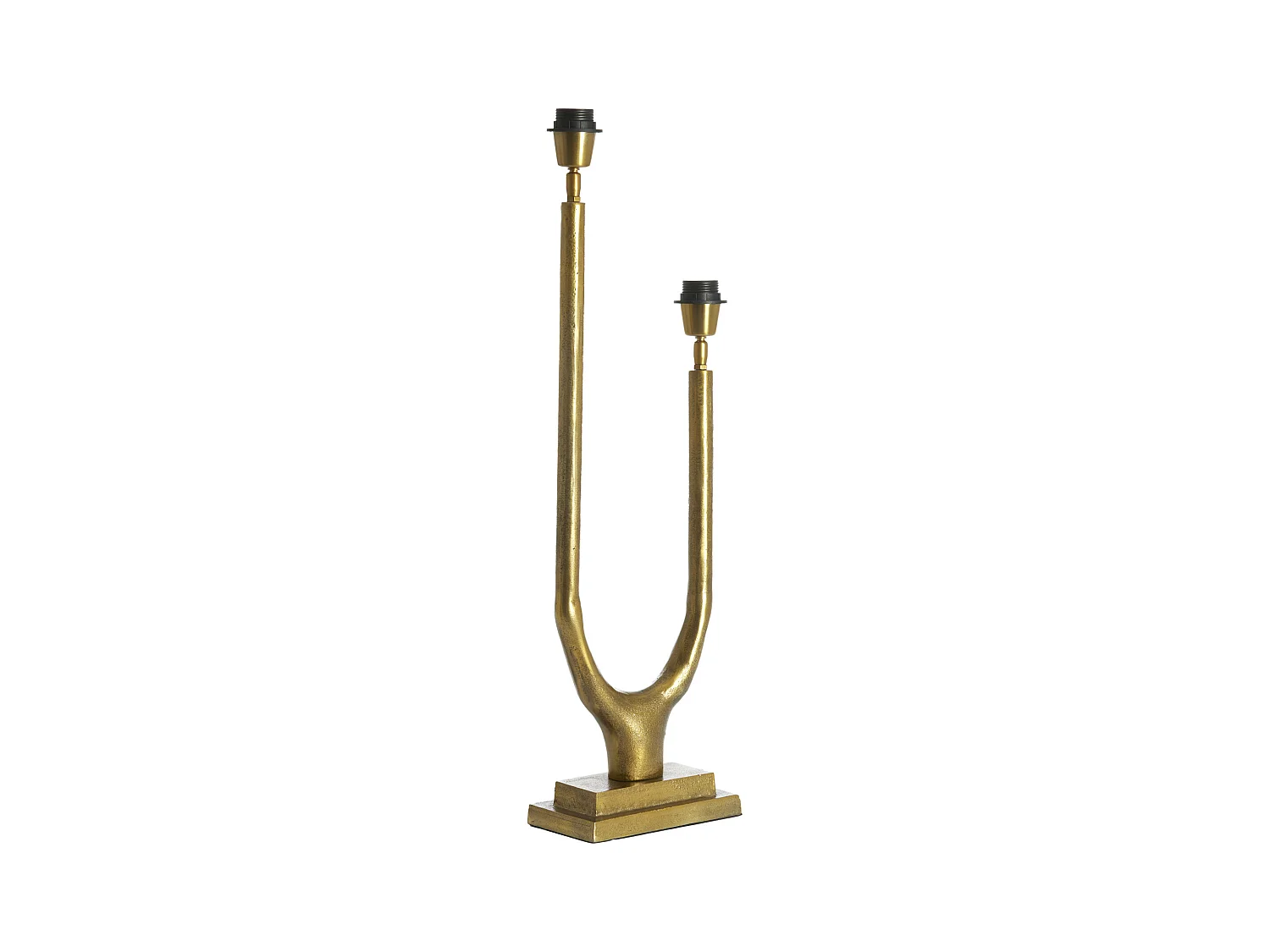 Pied de lampe GAVI - 20x11x65cm - Bronze