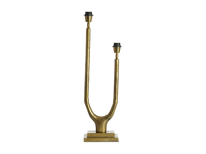 Pied de lampe GAVI - 20x11x65cm - Bronze
