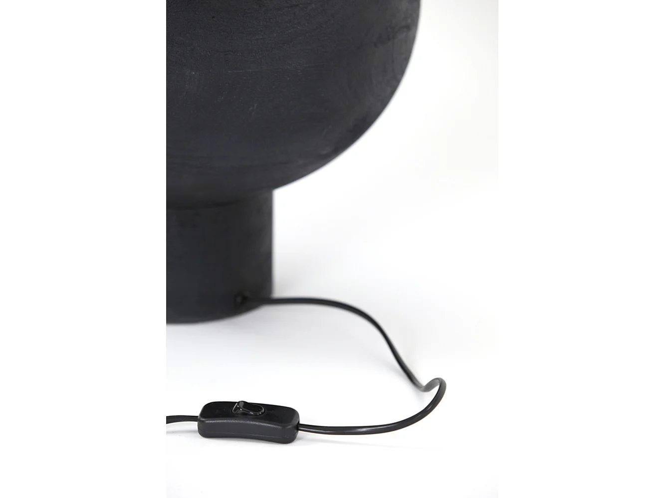 Lampvoet BARUMI - Ø33x55cm - Zwart