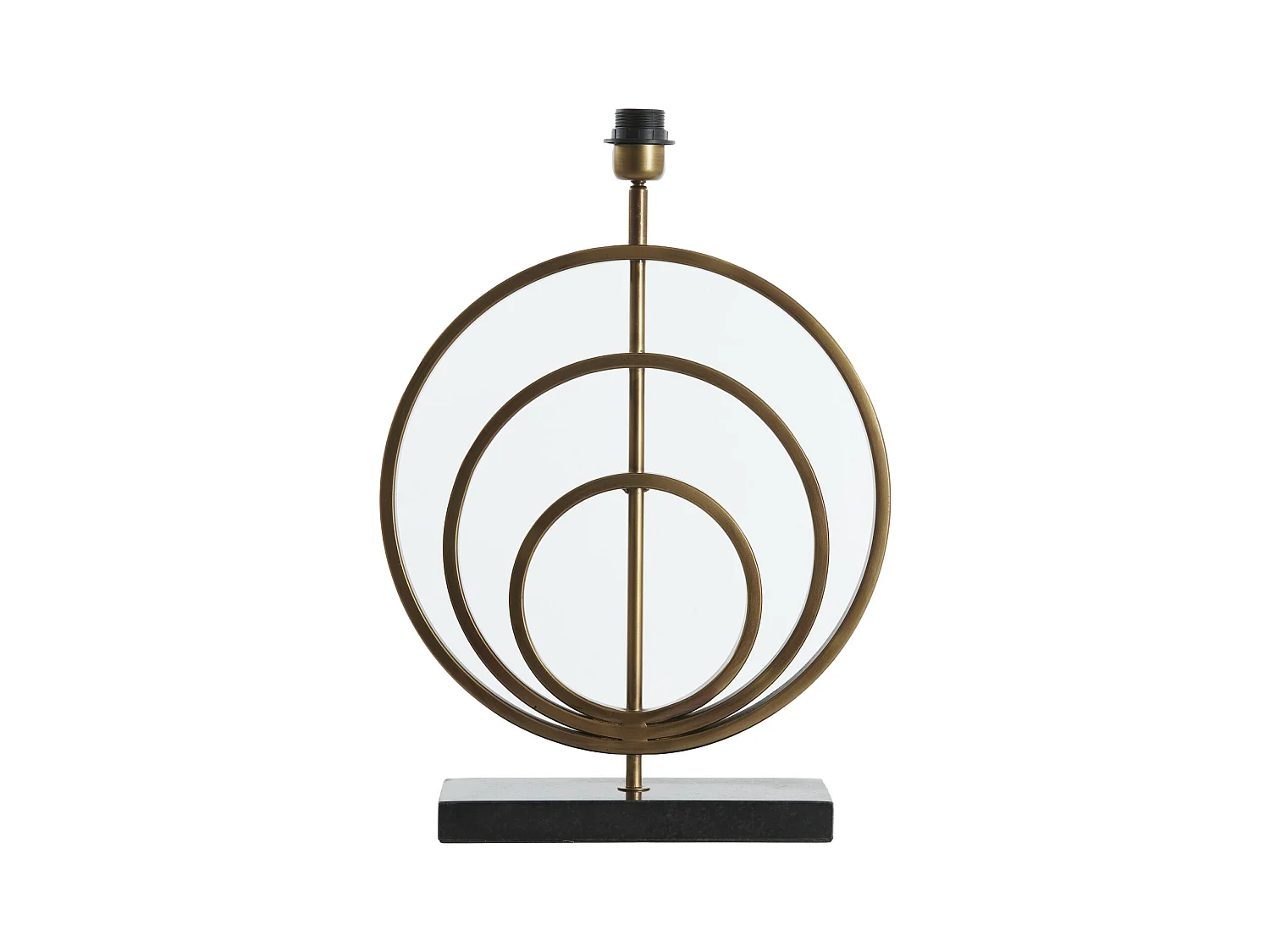 Pied de lampe CASSEL - 40x13x50cm - Bronze