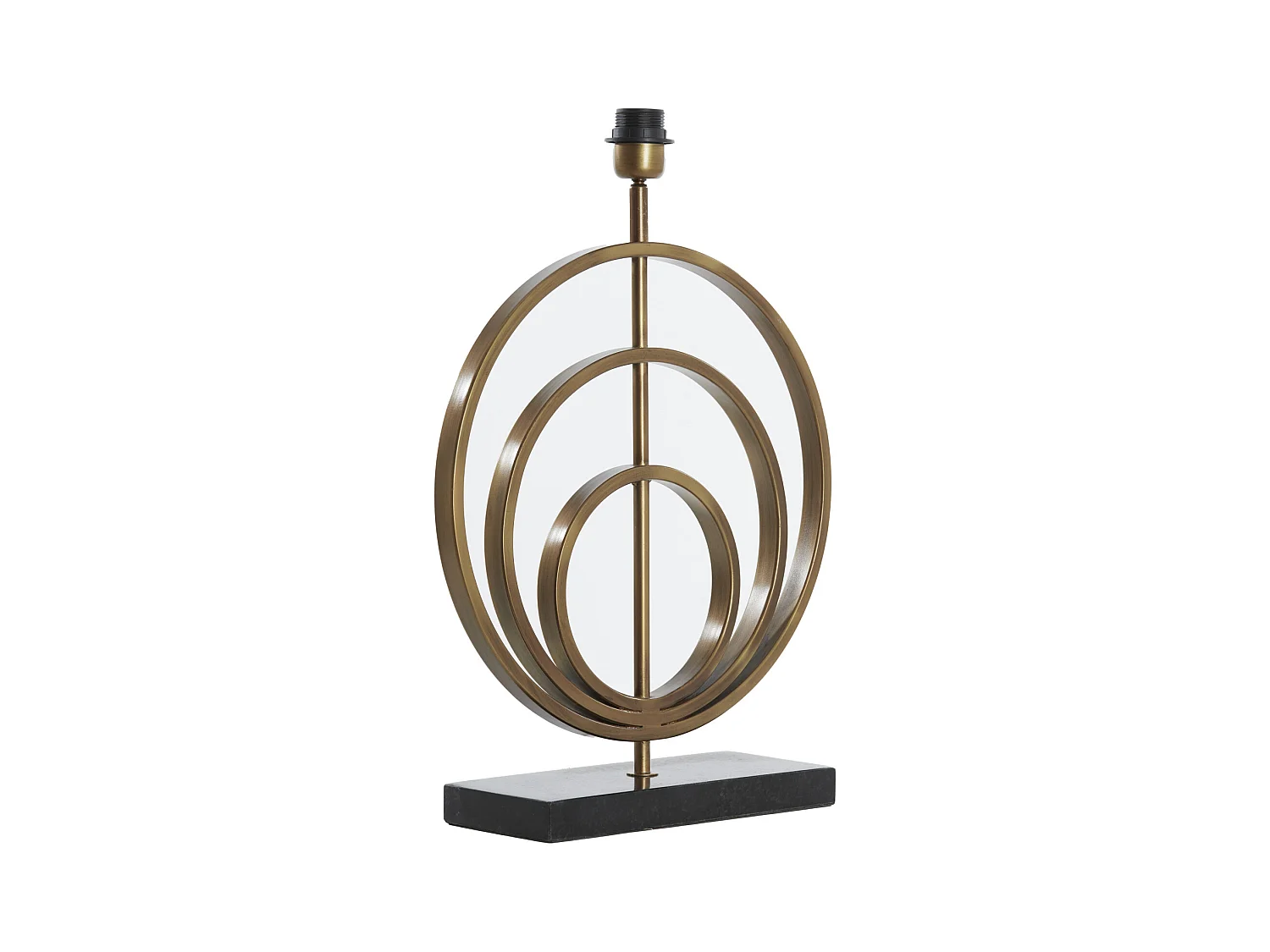 Pied de lampe CASSEL - 40x13x50cm - Bronze