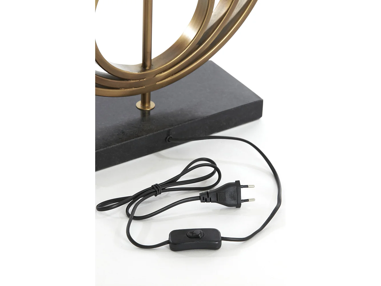 Pied de lampe CASSEL - 40x13x50cm - Bronze