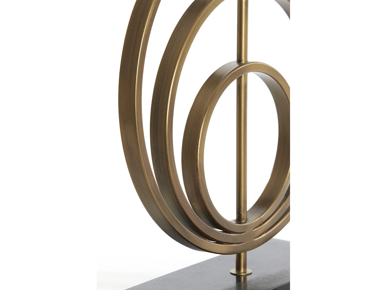 Pied de lampe CASSEL - 40x13x50cm - Bronze