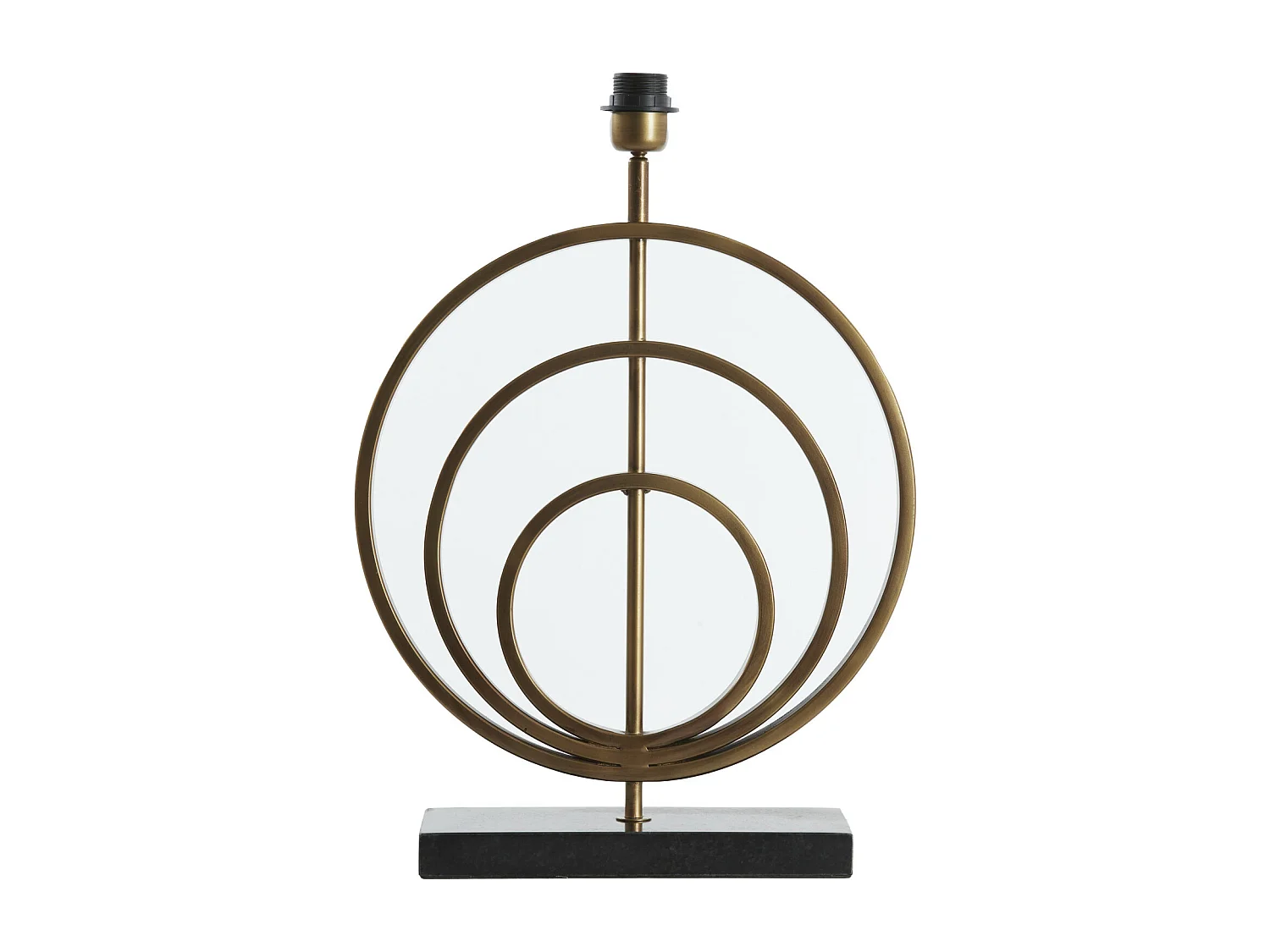 Pied de lampe CASSEL - 40x13x50cm - Bronze