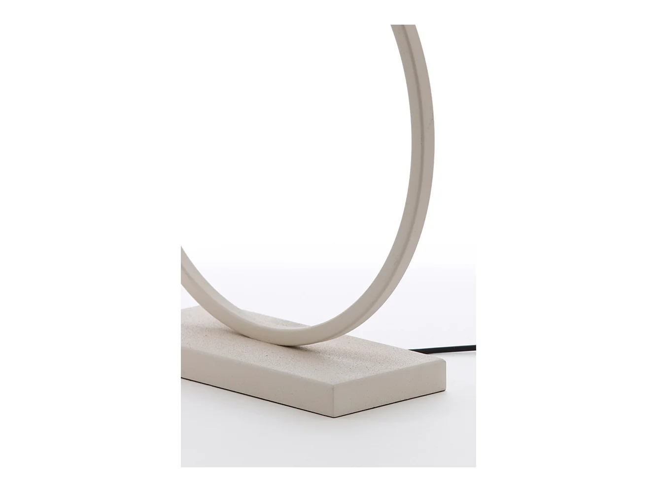 Pied de lampe LIVA - 40x12,5x52cm - Blanc