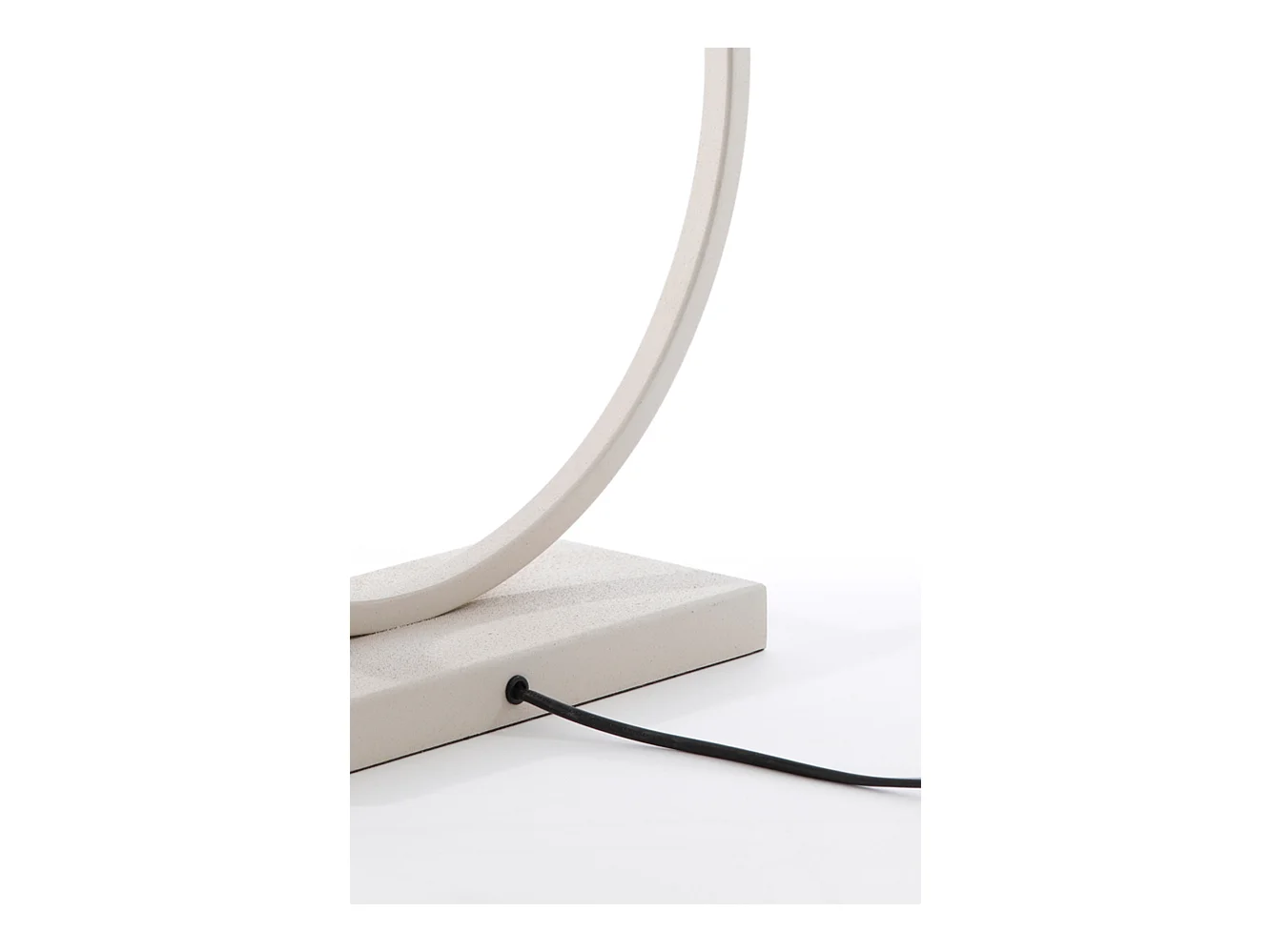 Pied de lampe LIVA - 40x12,5x52cm - Blanc