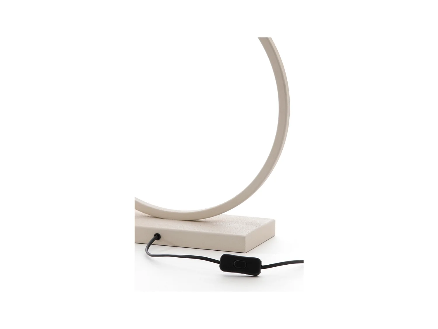 Pied de lampe LIVA - 40x12,5x52cm - Blanc