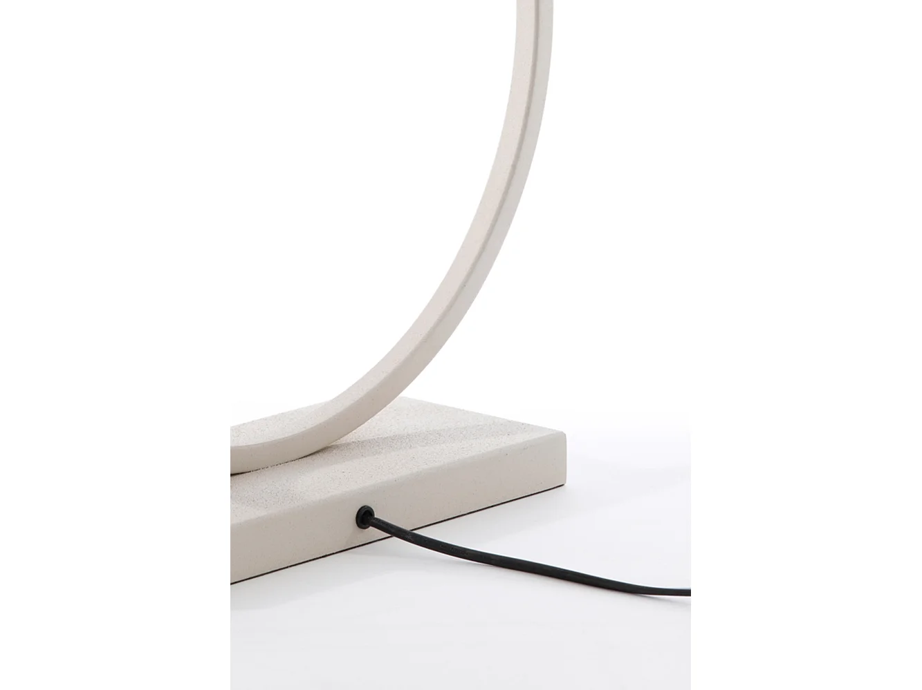 Pied de lampe LIVA - 40x12,5x52cm - Blanc