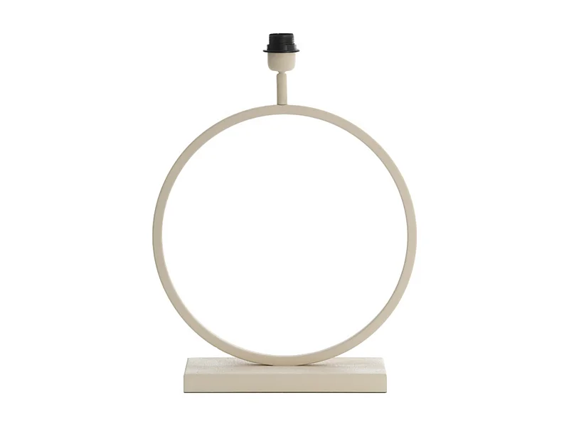 Pied de lampe LIVA - 40x12,5x52cm - Blanc