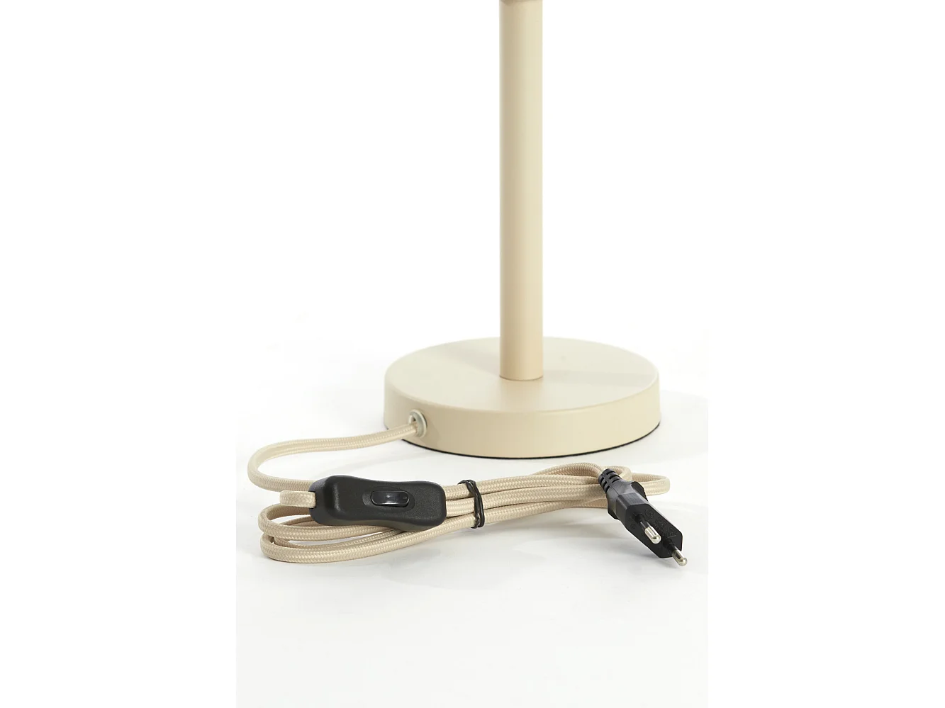 Pied de lampe WASHINGTON - Ø12x26cm - Marron