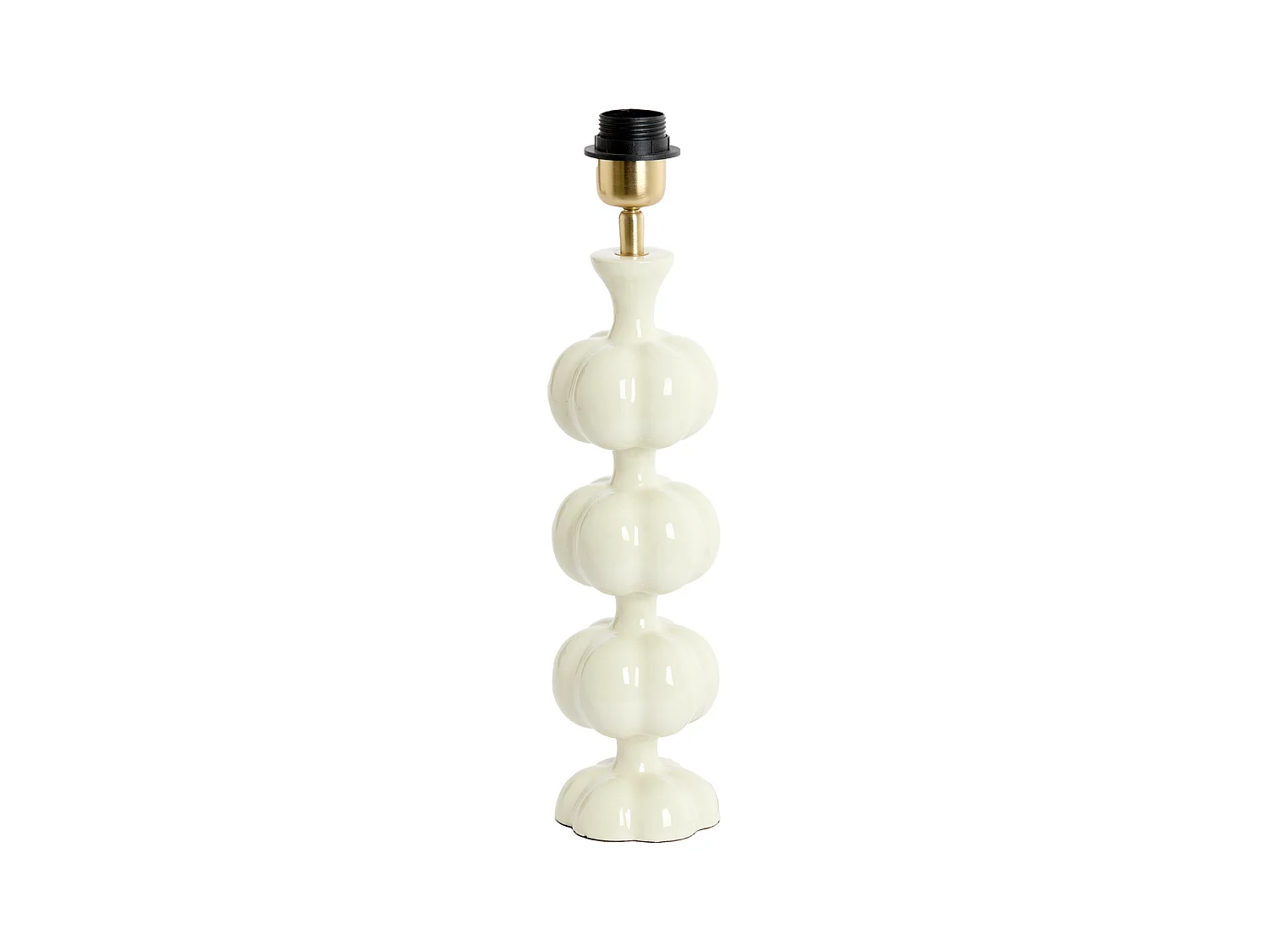 Pied de lampe CALDAS / Ø10x38cm - Blanc