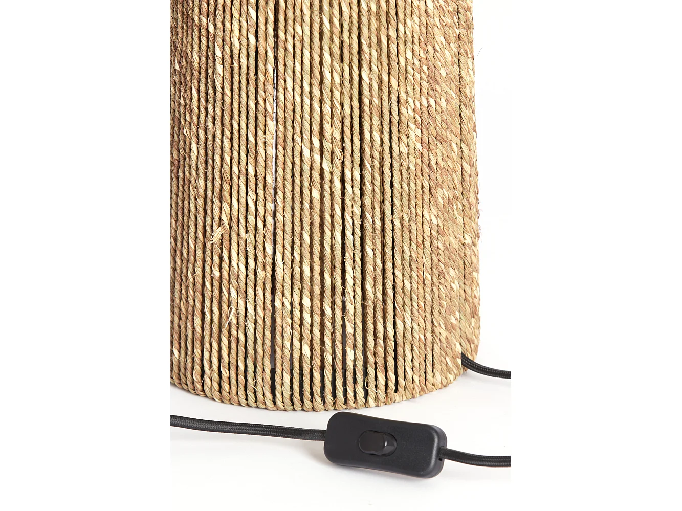 Tischlampe PITINO - Ø21,5x54,5cm - Braun