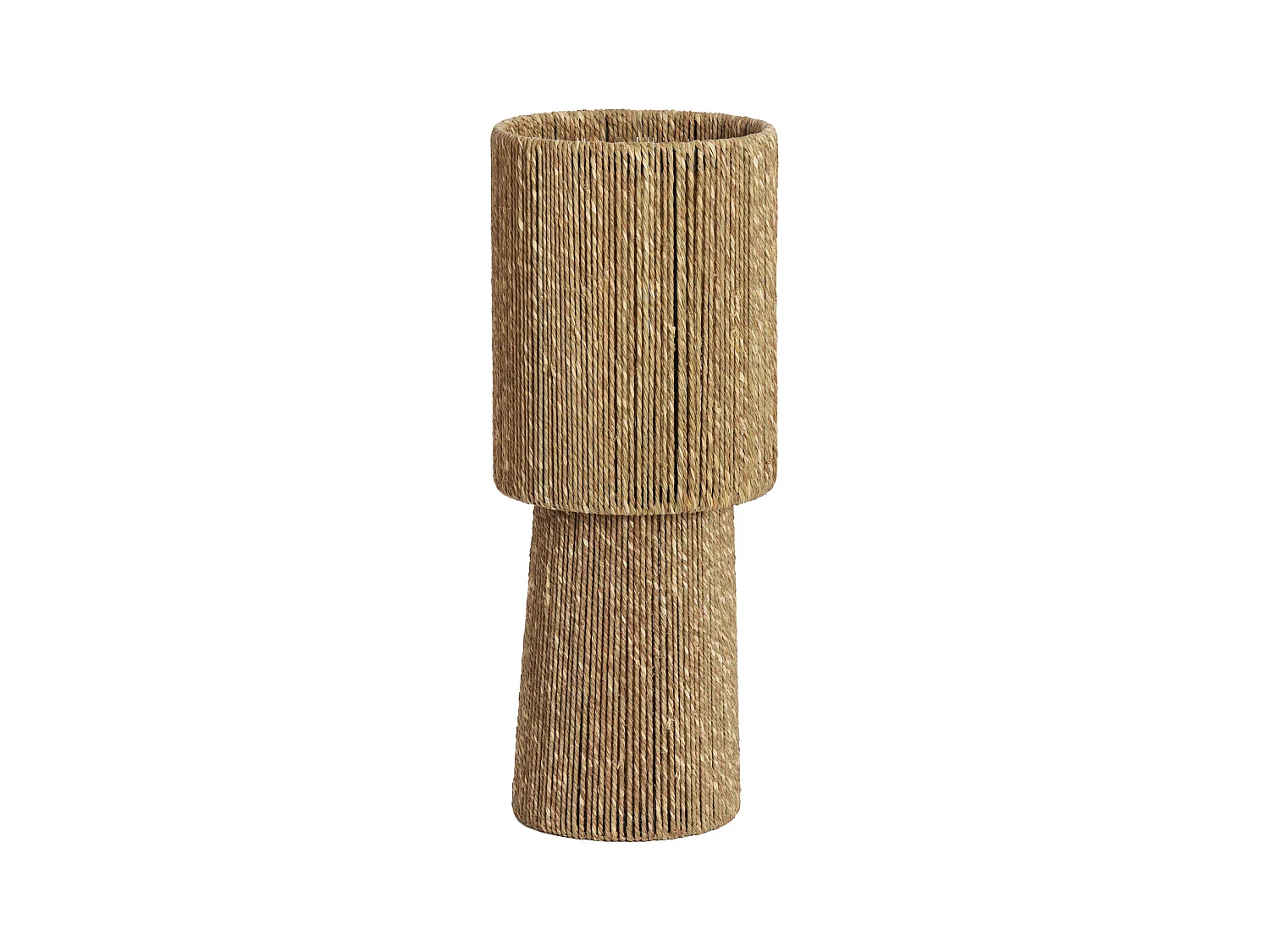 Lampe de table PITINO - Ø21,5x54,5cm - Marron