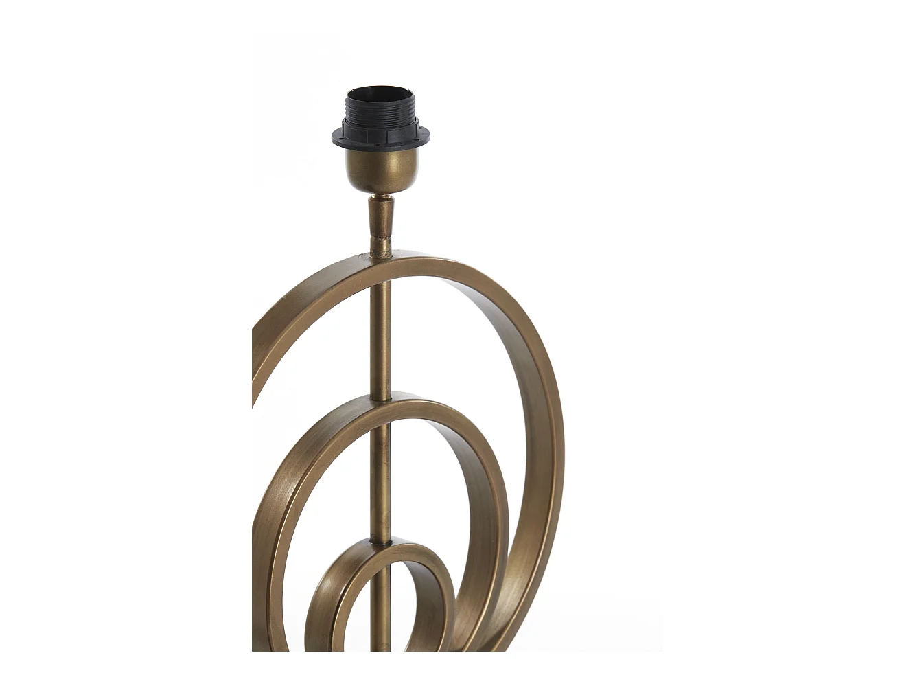 Pied de lampe CASSEL - 30x9x41cm - Bronze