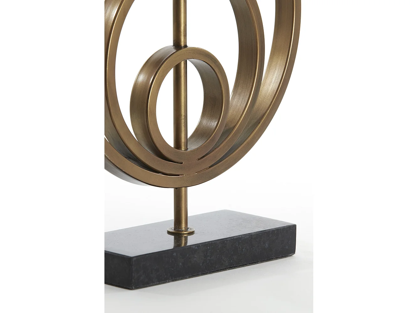 Pied de lampe CASSEL - 30x9x41cm - Bronze