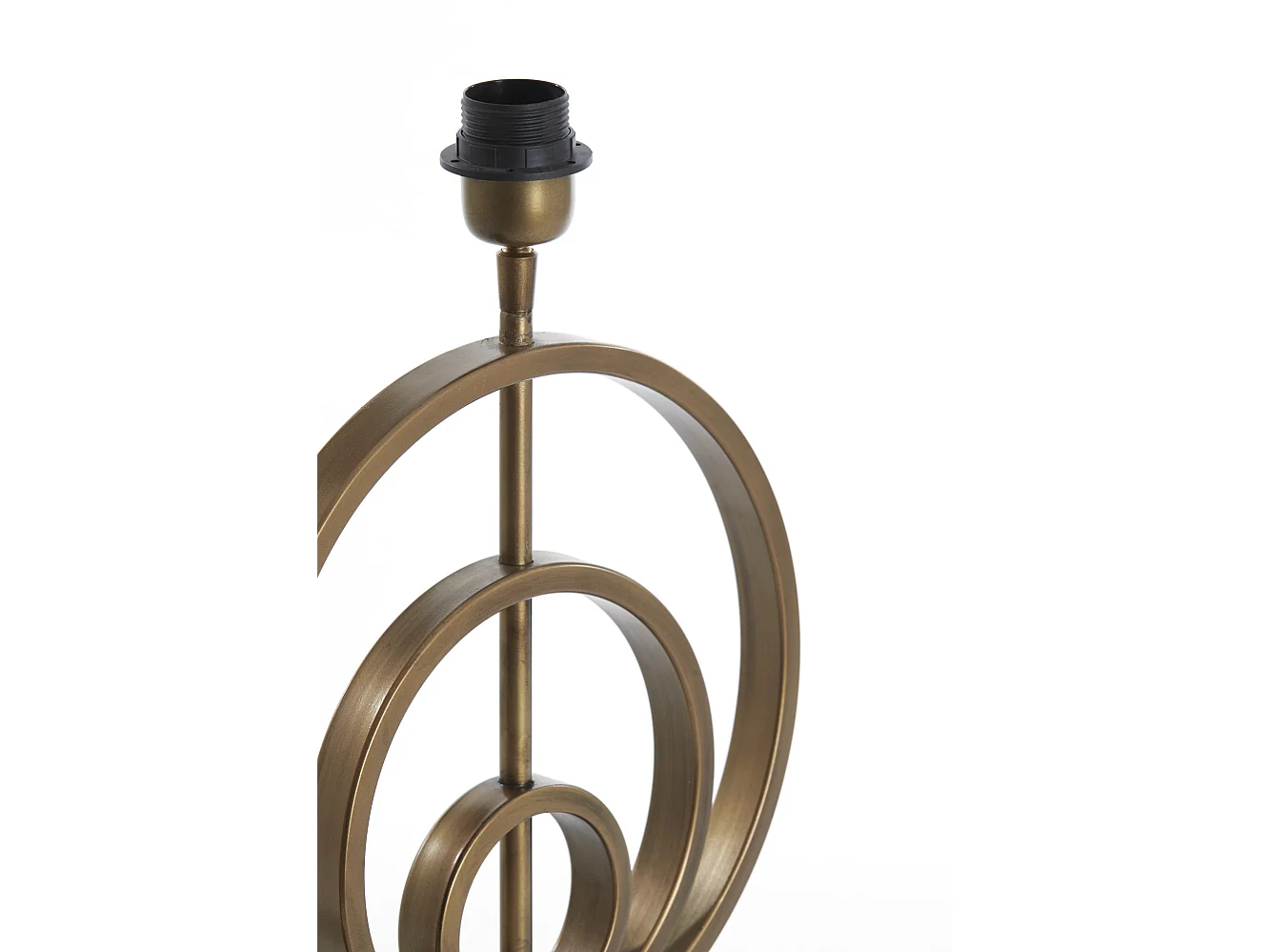 Pied de lampe CASSEL - 30x9x41cm - Bronze