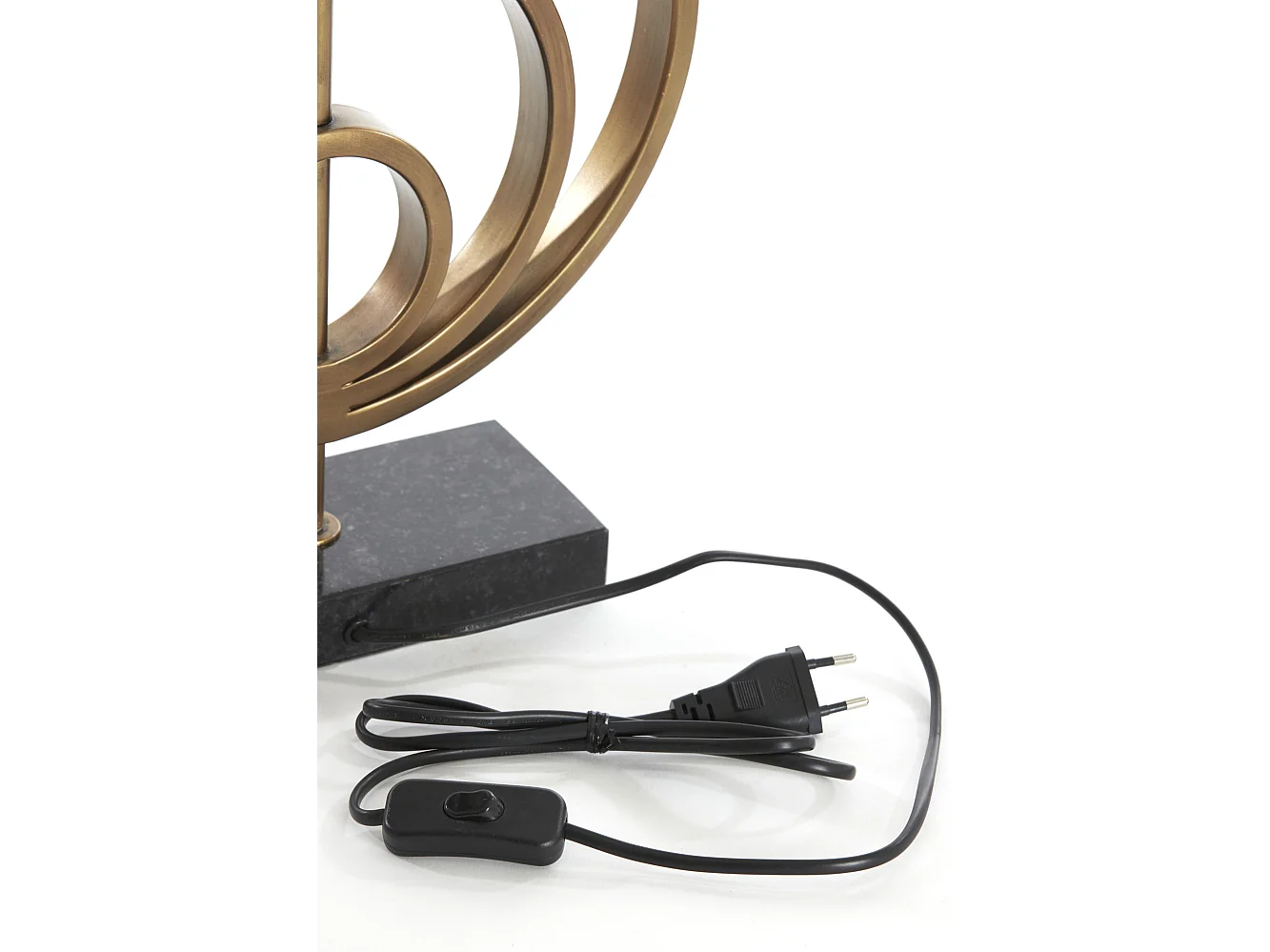 Pied de lampe CASSEL - 30x9x41cm - Bronze