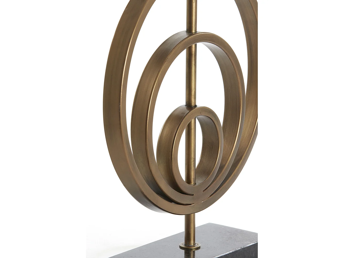 Pied de lampe CASSEL - 30x9x41cm - Bronze