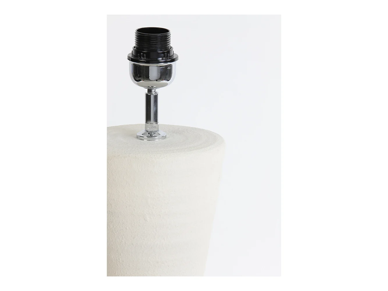 Pied de lampe AYLA - Ø22,5x61cm - Blanc