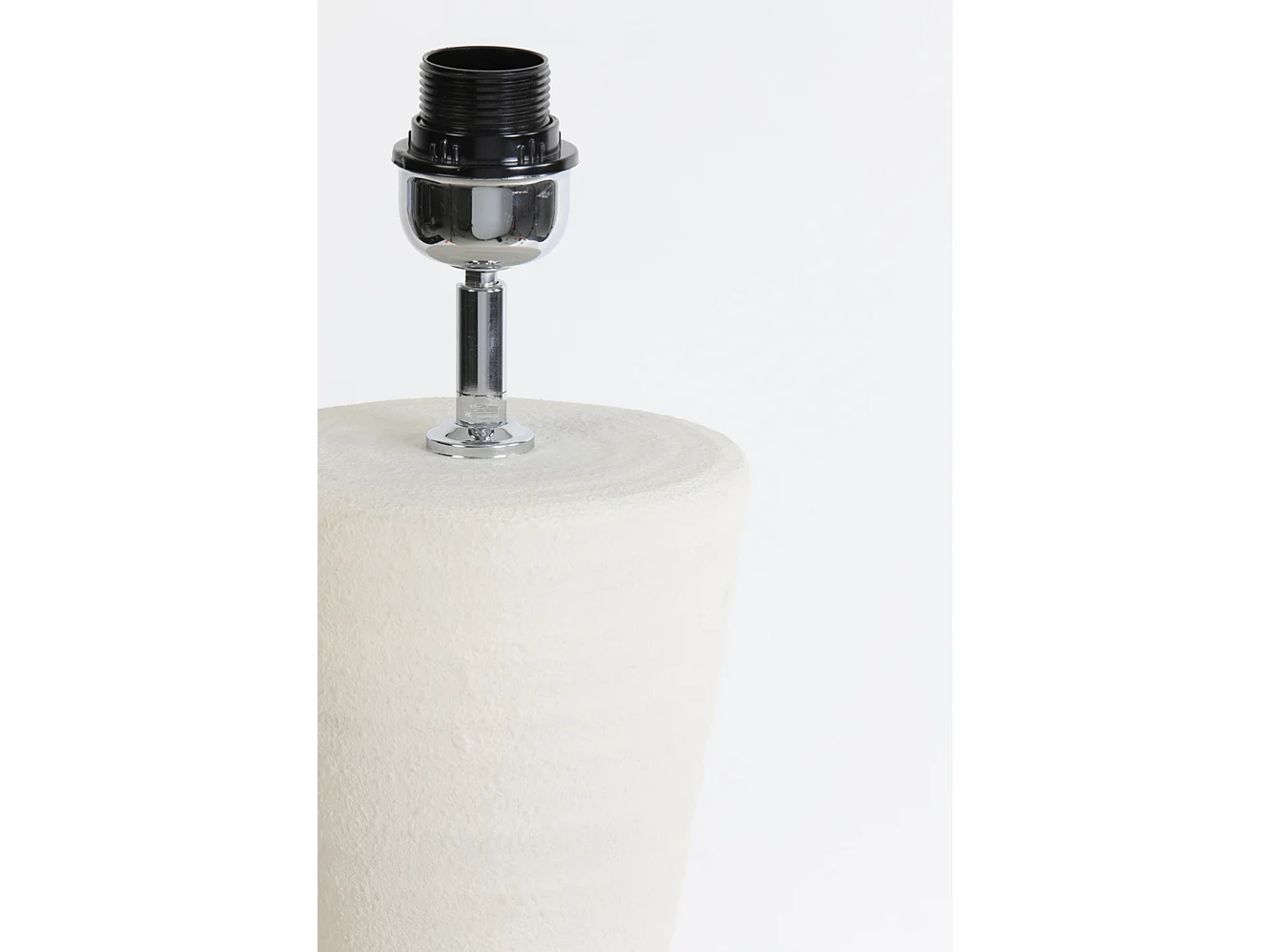 Pied de lampe AYLA - Ø22,5x61cm - Blanc