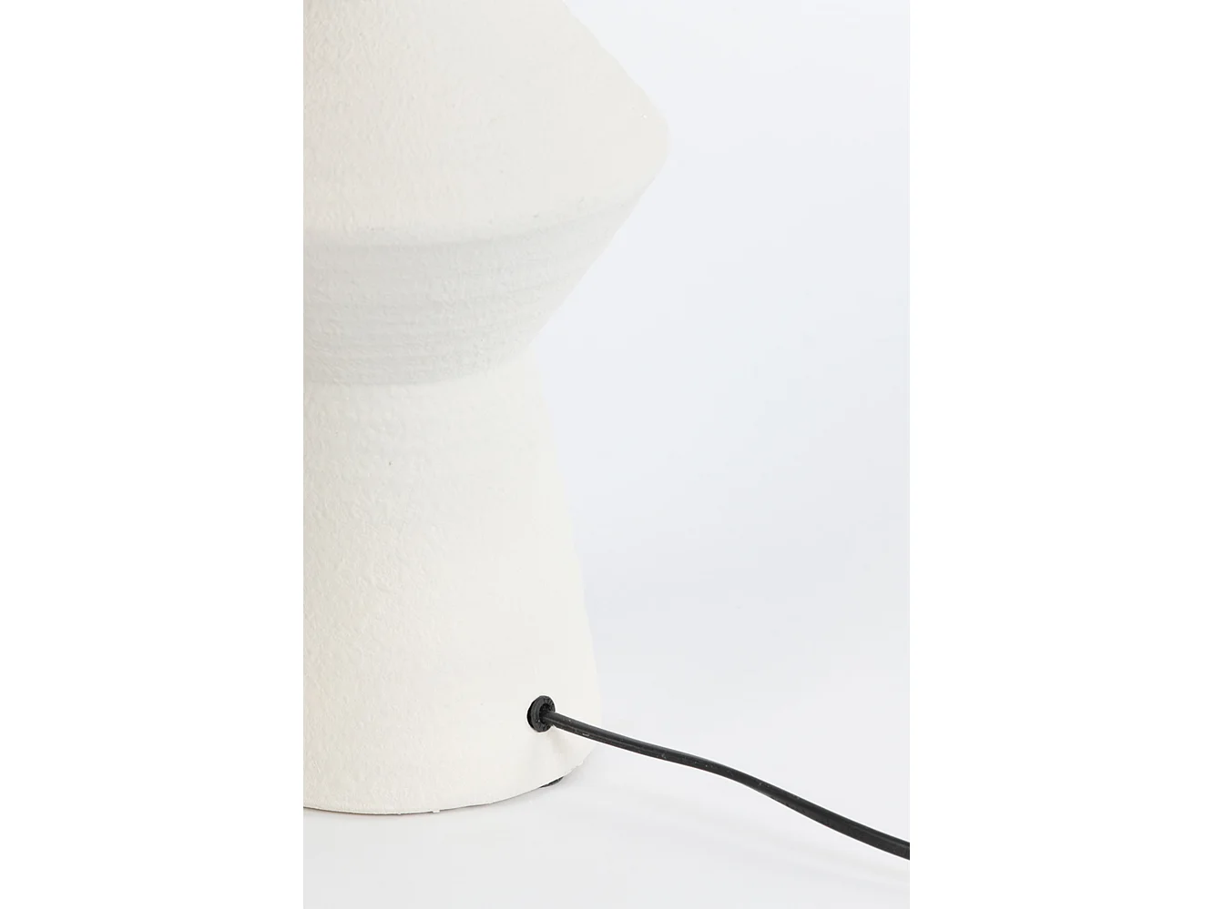 Pied de lampe AYLA - Ø22,5x61cm - Blanc