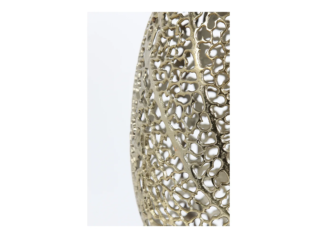 Lampe de table SINULA - Ø33x52cm - Doré