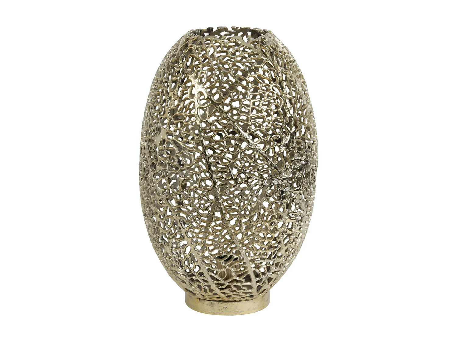 Lampe de table SINULA - Ø33x52cm - Doré