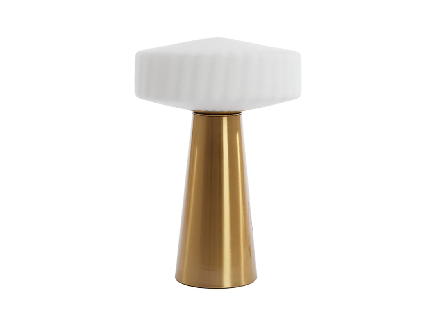 Lampe de table PLEAT - Ø30x45cm - Blanc