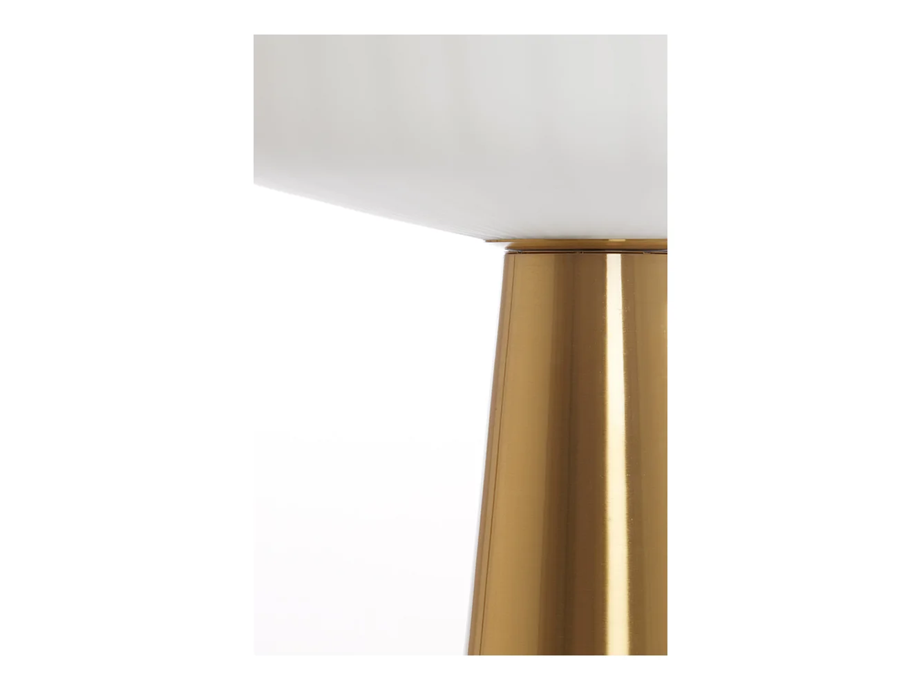 Lampe de table PLEAT - Ø30x45cm - Blanc