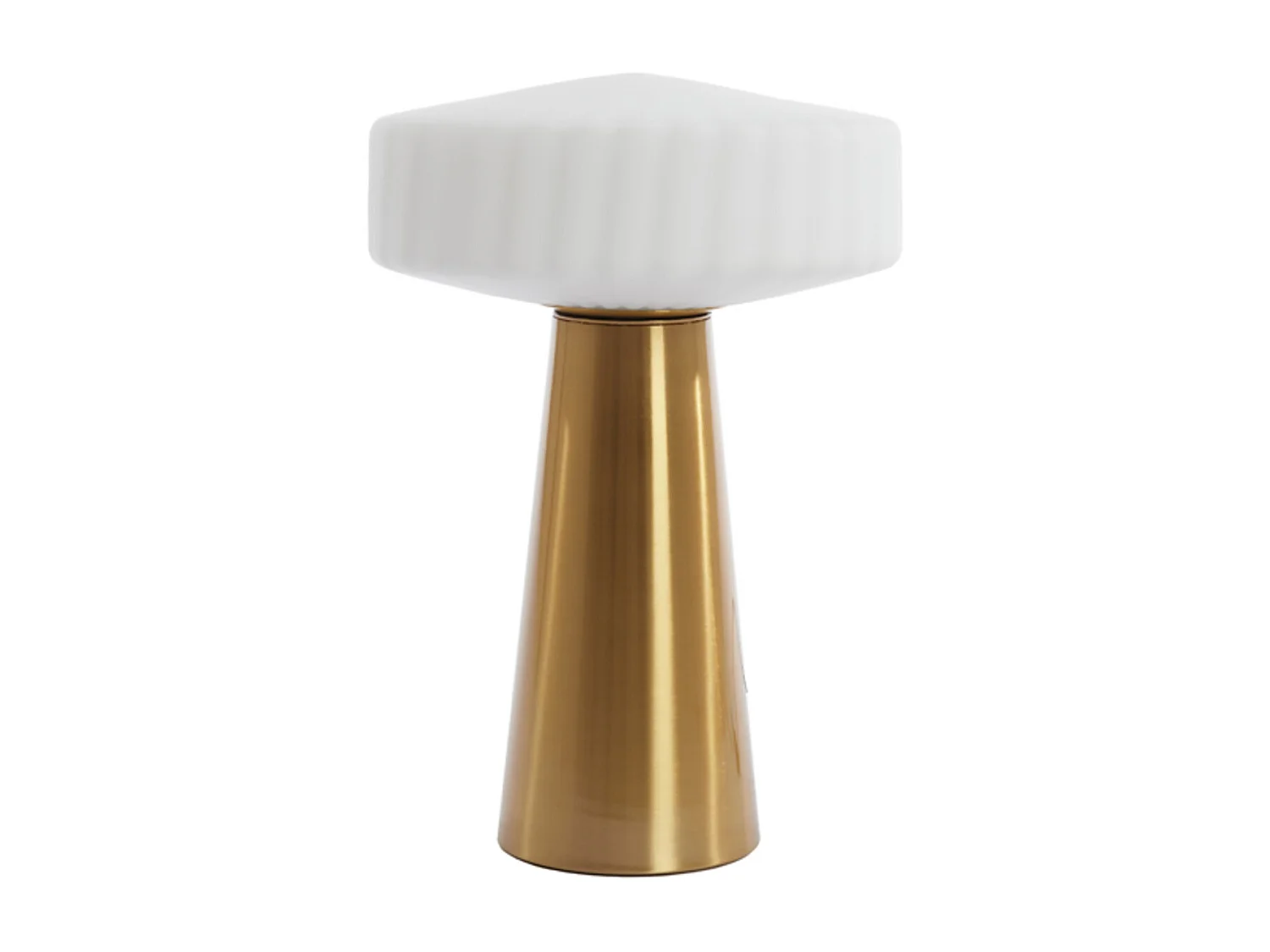 Lampe de table PLEAT - Ø30x45cm - Blanc