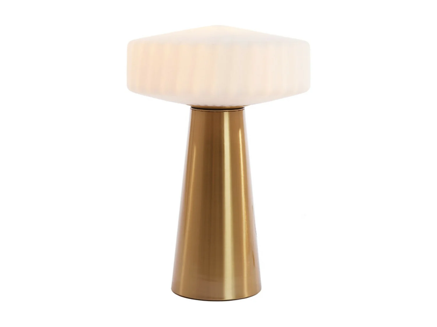 Lampe de table PLEAT - Ø30x45cm - Blanc