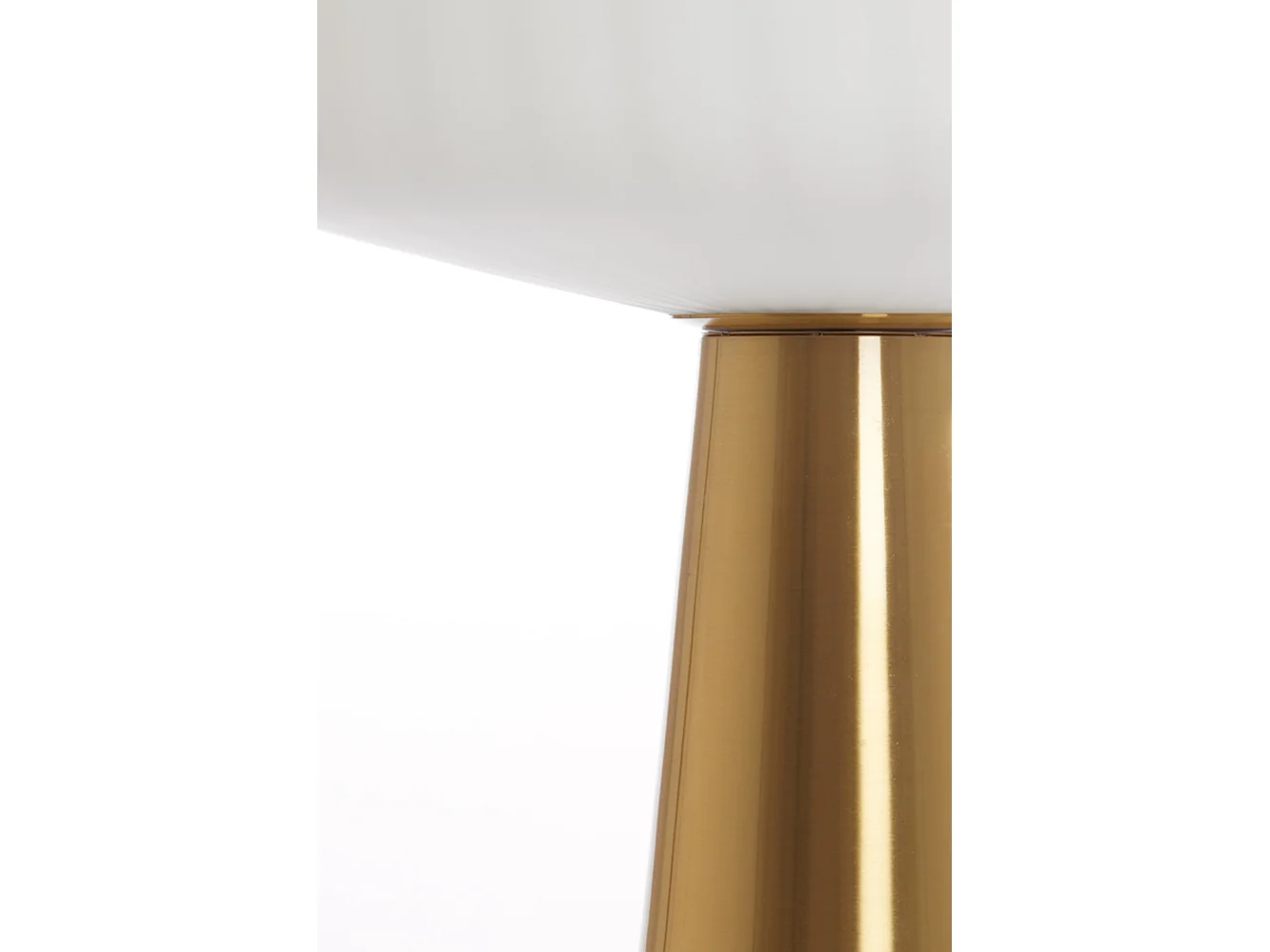 Lampe de table PLEAT - Ø30x45cm - Blanc