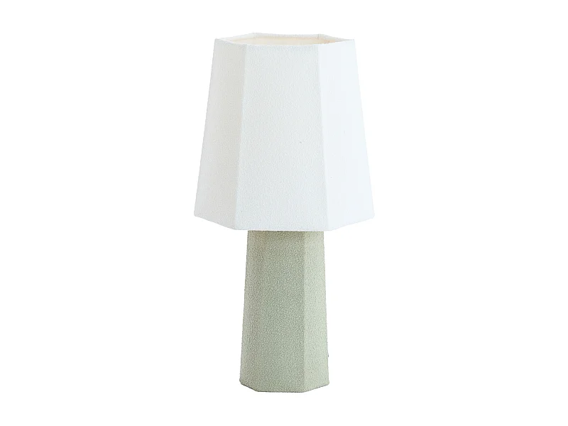 Lampe de table MUSABO - Ø25x49cm - Vert