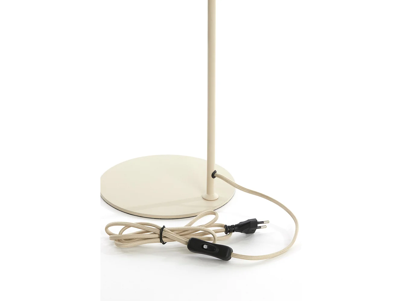 Lampe de table ELATI - Ø20x60,5cm - Beige