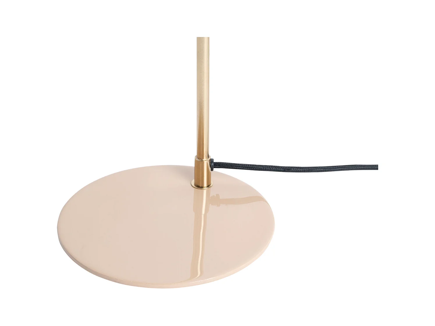 Smarte Tischlampe - Zartes Braun