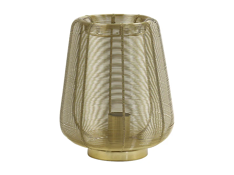 Tafellamp ADETA - Ø22x26cm - Goud