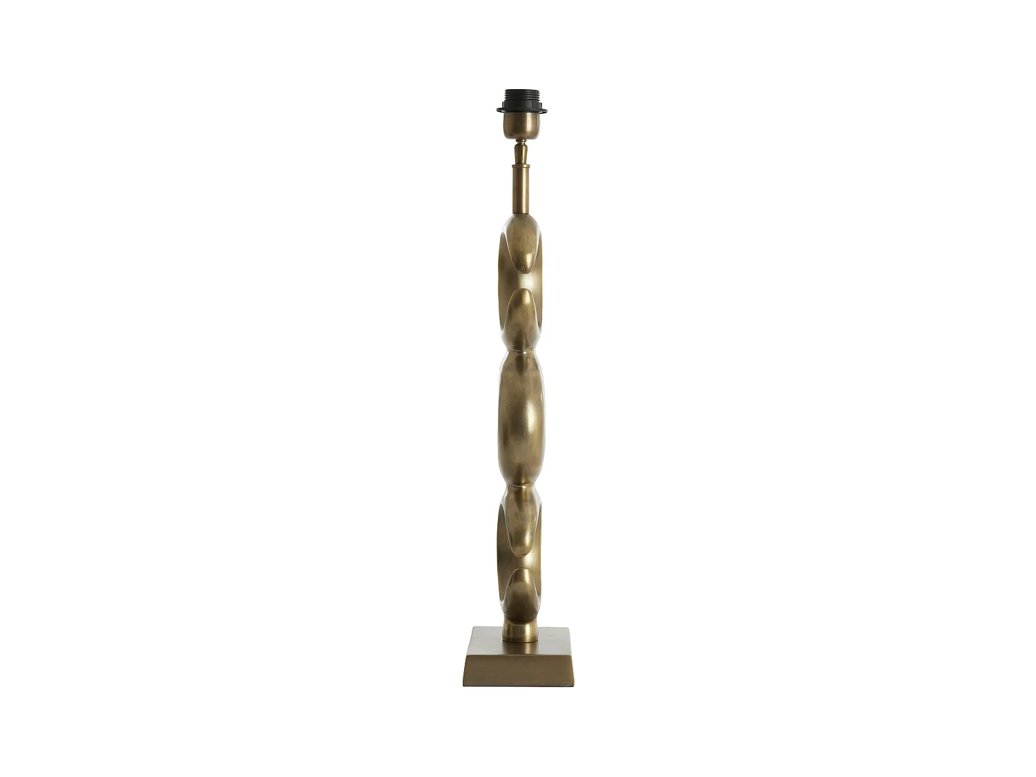 Pied de lampe LUNE - 22x12x57,5cm - Bronze