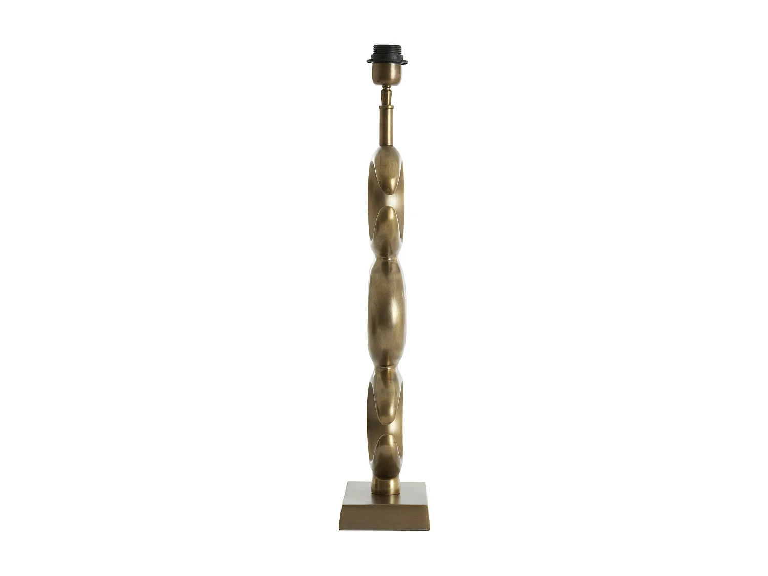 Pied de lampe LUNE - 22x12x57,5cm - Bronze