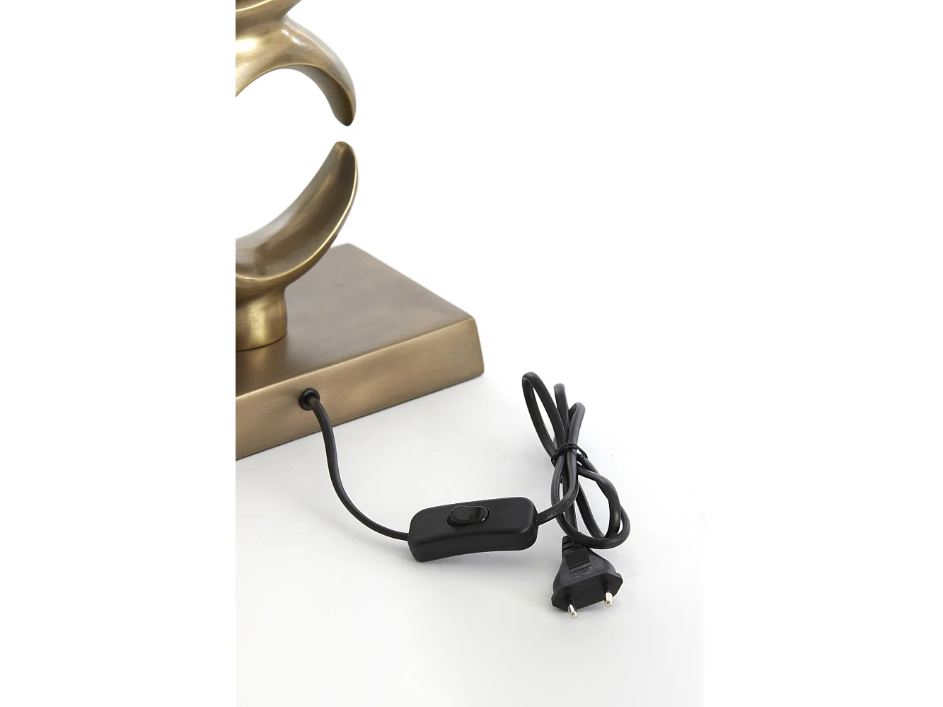 Pied de lampe LUNE - 22x12x57,5cm - Bronze
