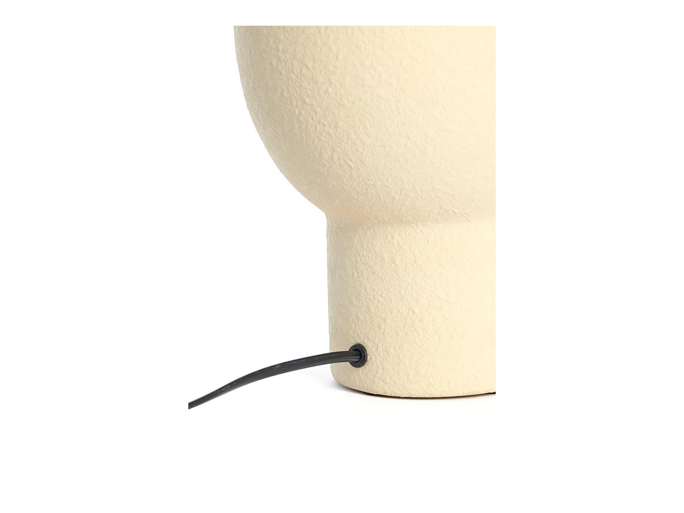 Lampe de table MONK - 18,5x17x30cm - Marron