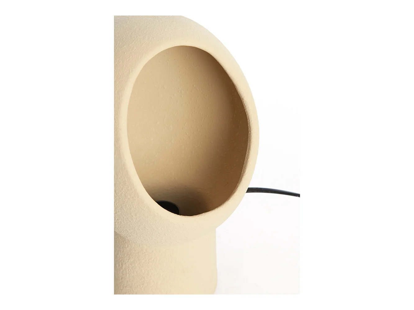 Lampe de table MONK - 18,5x17x30cm - Marron